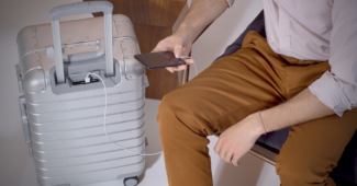 muji aluminum suitcase