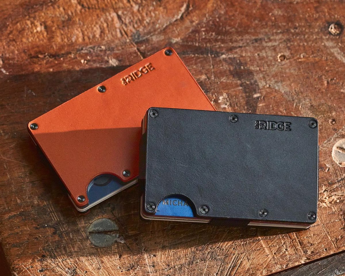 Ridge Introduces Their First Leather Wallet